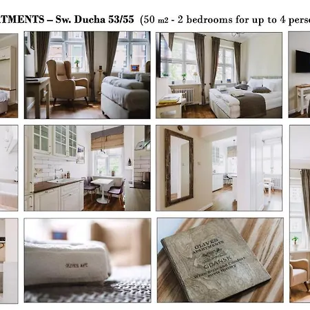 Gdansk Old Town Olives Cathedral View Apt Parking Quiet Lejlighed *