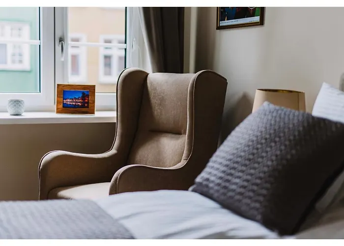 Old Town Gdansk Cathedral View Apt Parking Quiet Lägenhet Gdańsk